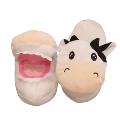 Walking Cow Slippers